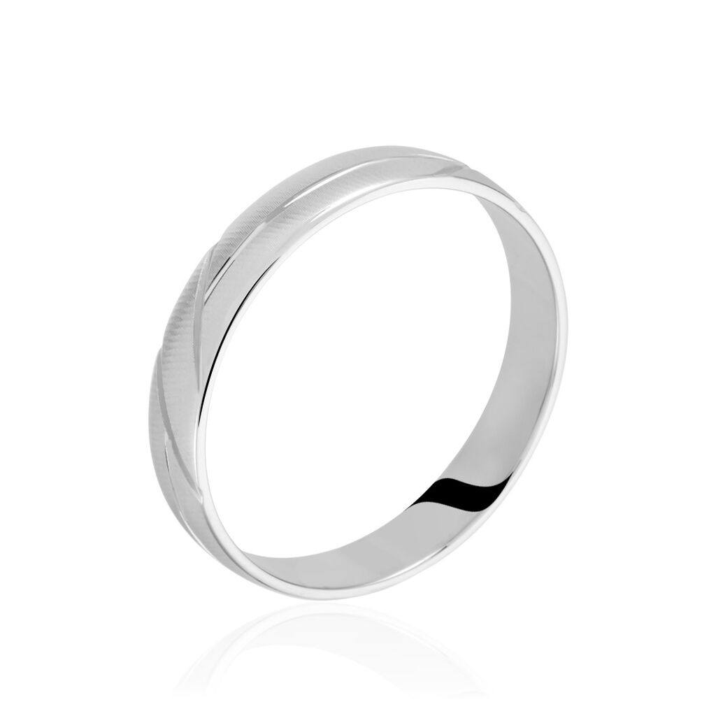 Alliance Mercure Brossee Ruban Plat Or Blanc