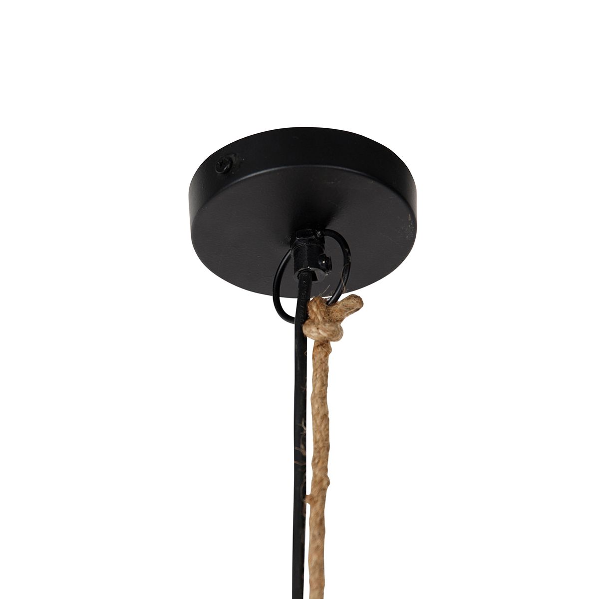 Klassieke hanglamp goud met touw - Animal Monkey