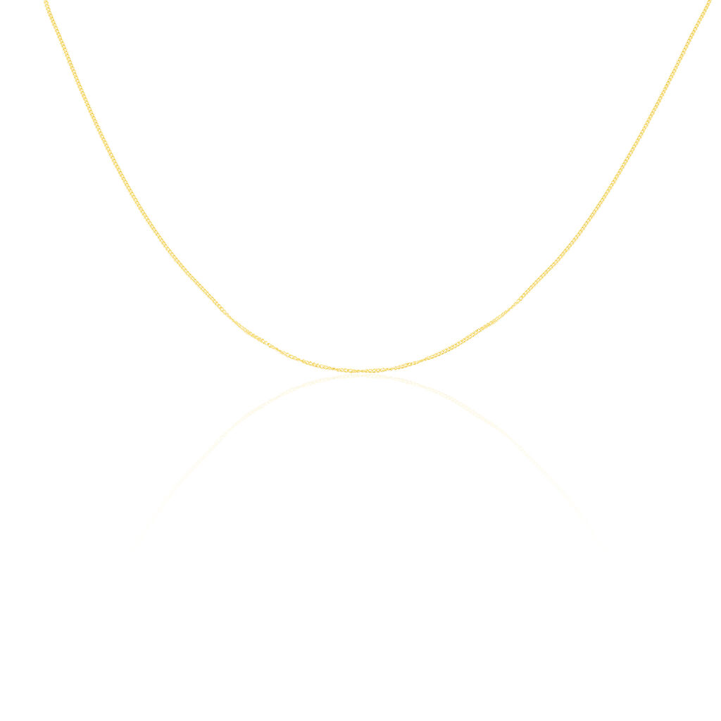 Chaîne Iris Maille Gourmette Or Jaune