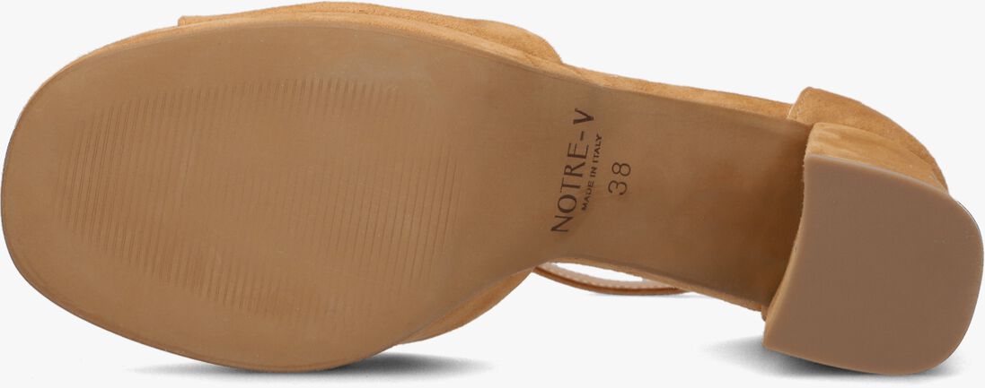 NOTRE-V cognac notre-v sandalen 99924