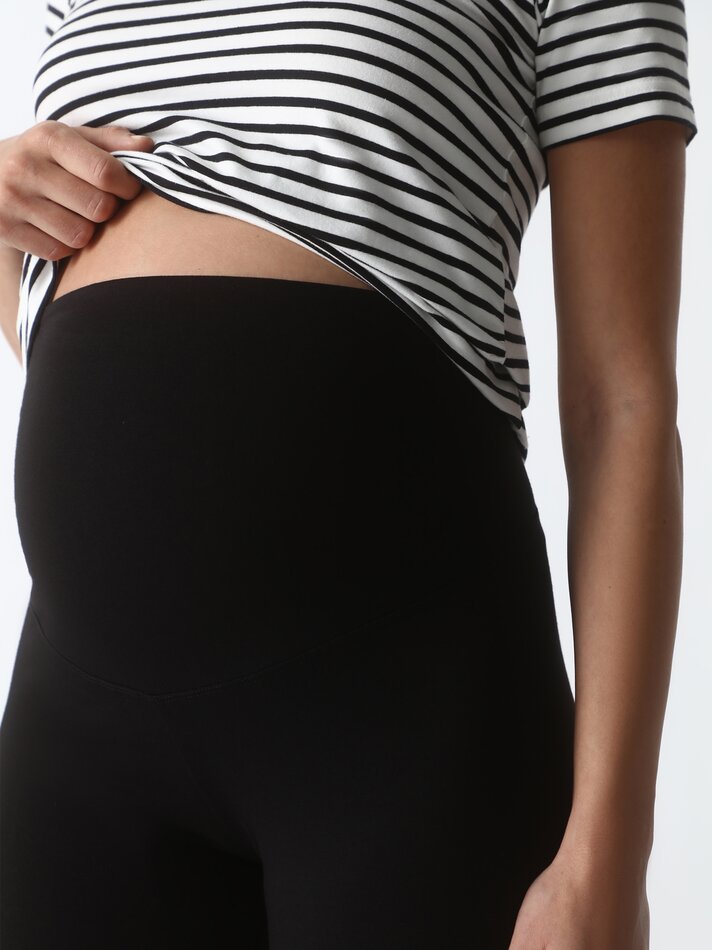 Calça legging básica para gestantes - Preta