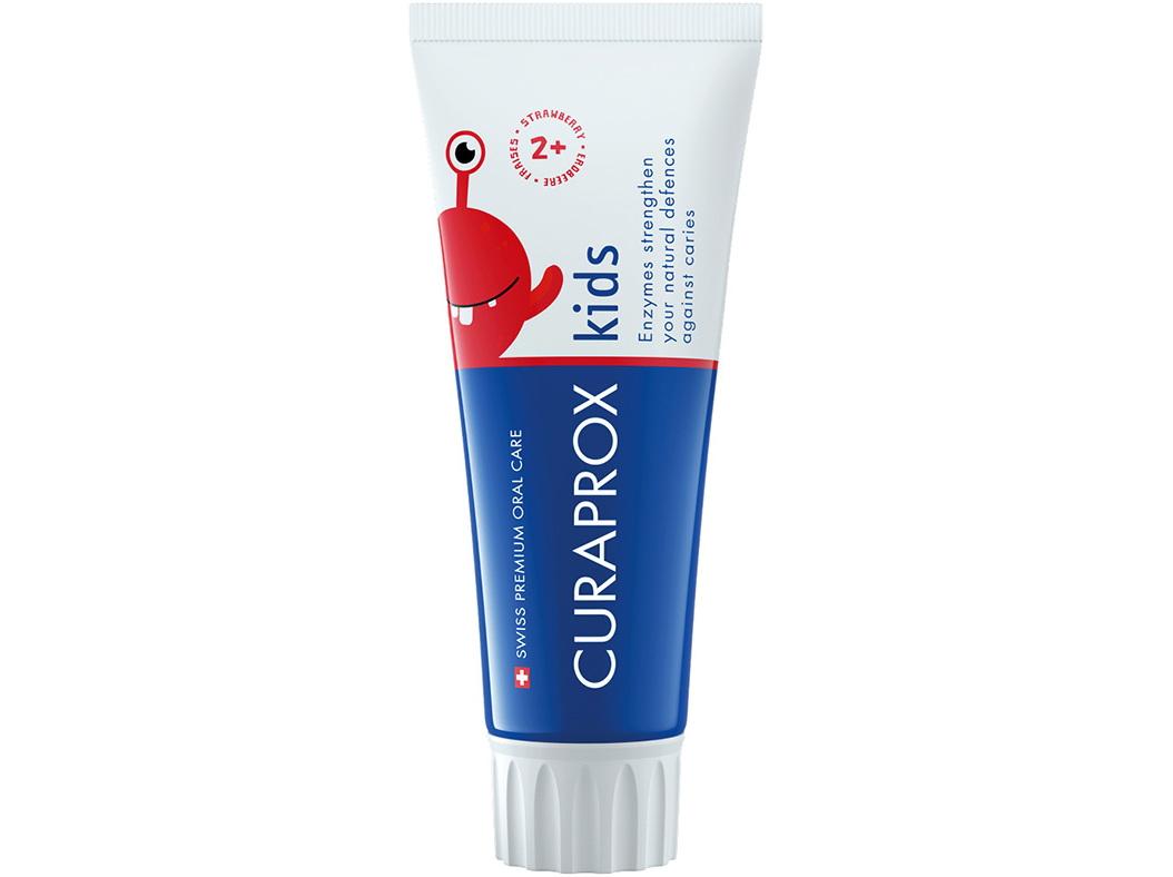 PASTA DENTES CURAPROX KIDS 950 MORANGO 60ML