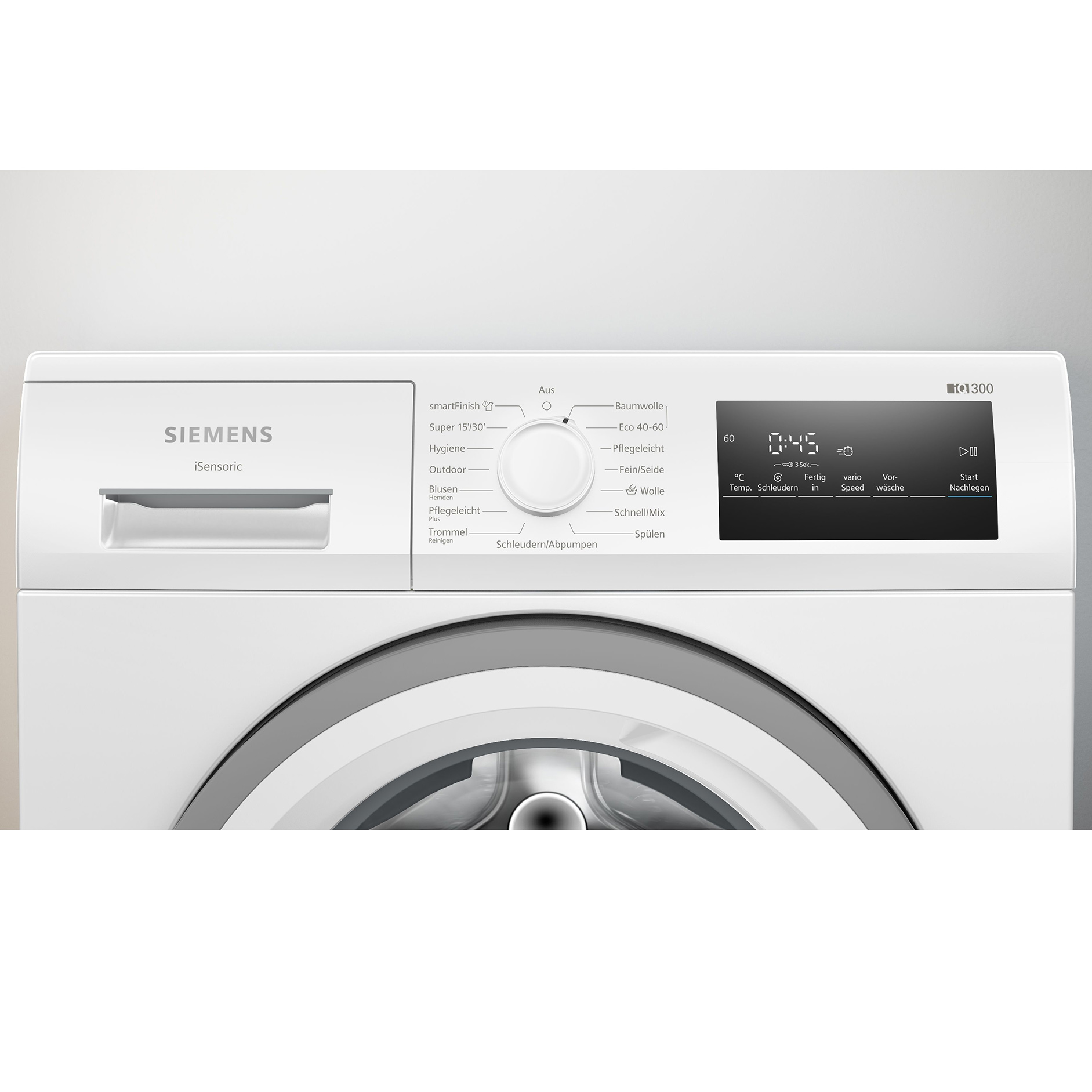 SIEMENS Waschmaschine WM14N127 - 8 kg - 1400U/min - A