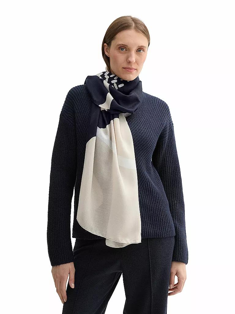 TOM TAILOR Schal blau