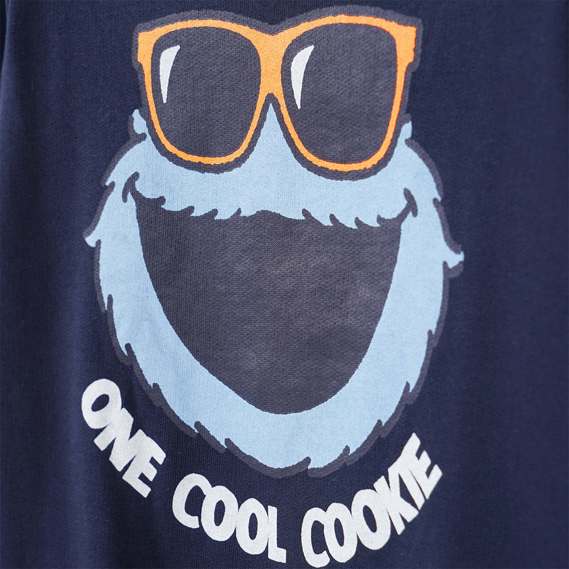 Topolino Sesamstraße Hoodie mit Print blau