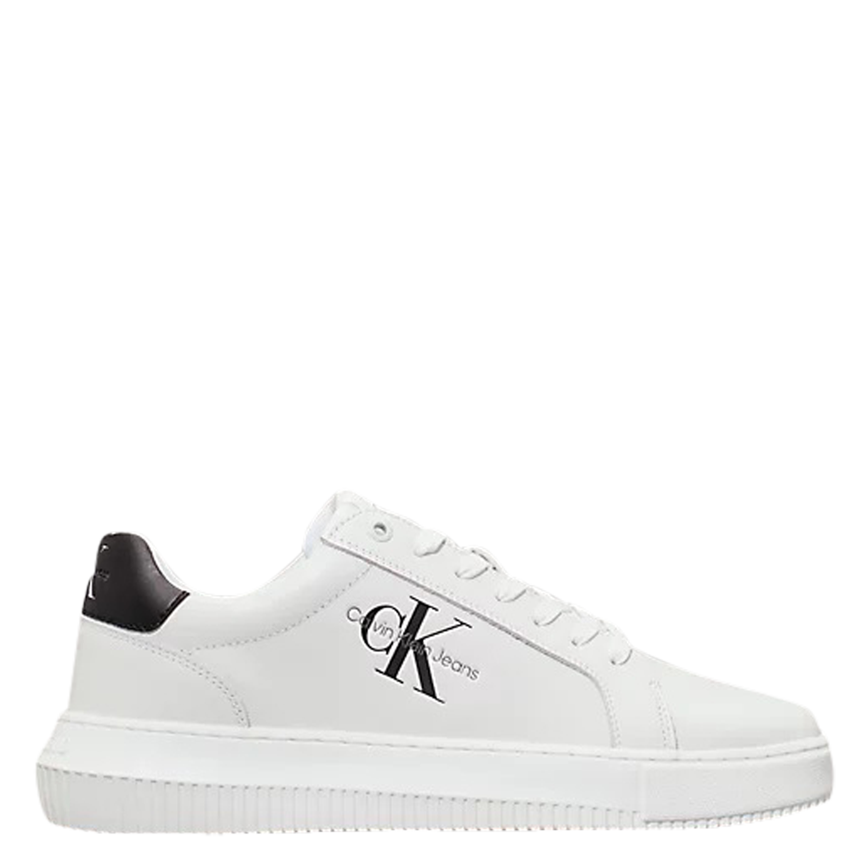 Baskets basses en cuir | Blanc