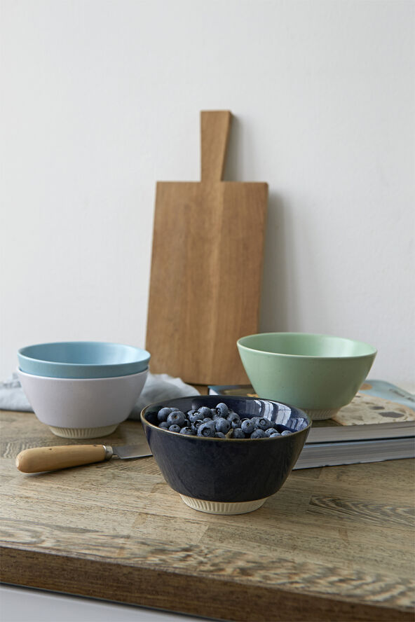 Knabstrup Keramik Knabstrup Colorit, skål, navy blå, Ø14 cm Navy