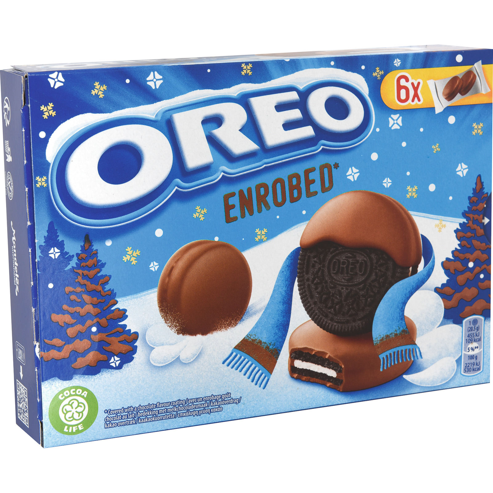 Oreo überzogen mit Milchschokolade 246g