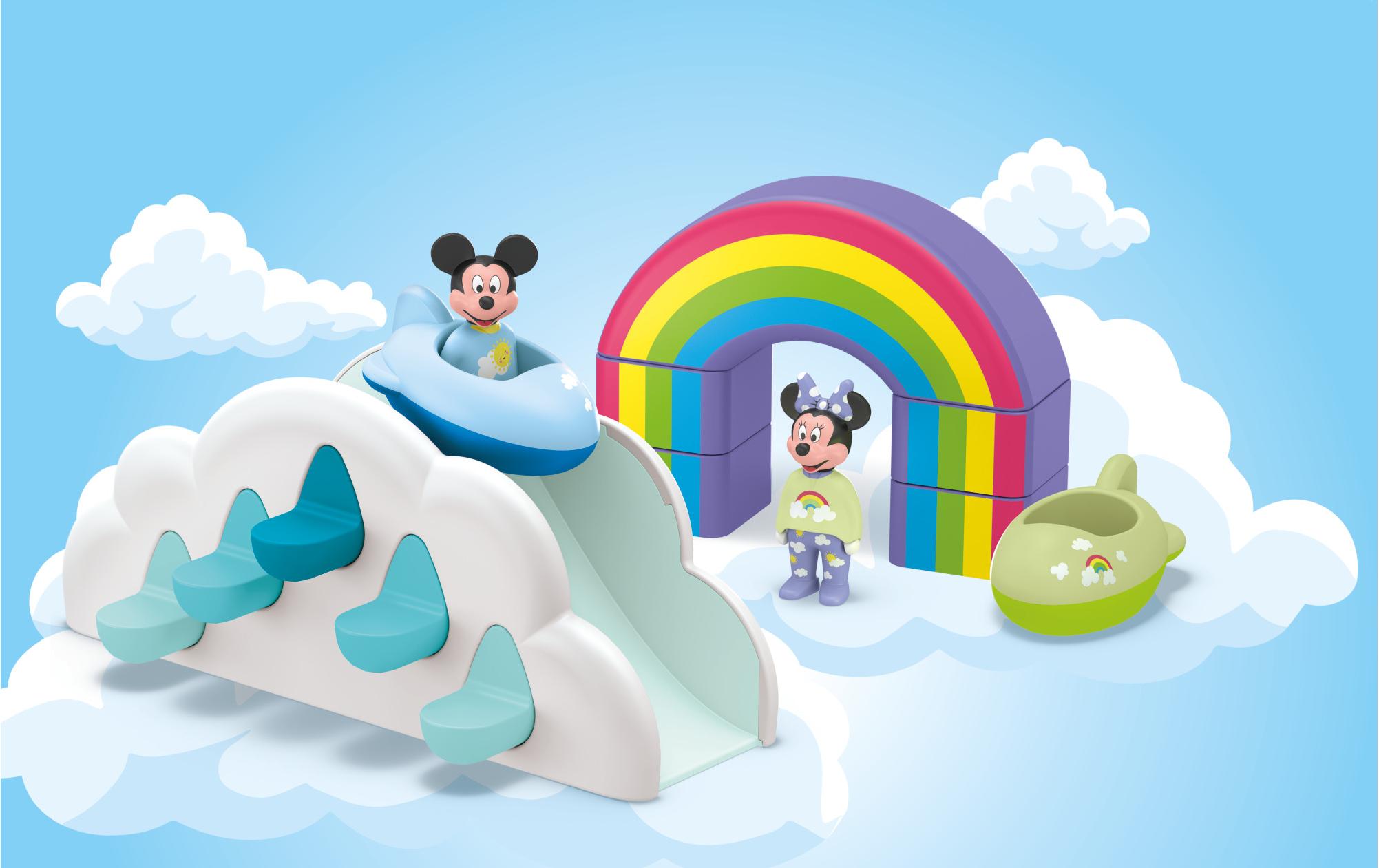 Junior Disney: Wolkenhaus 71696Micky Maus und Minnie Maus Figuren-Set für Kinder