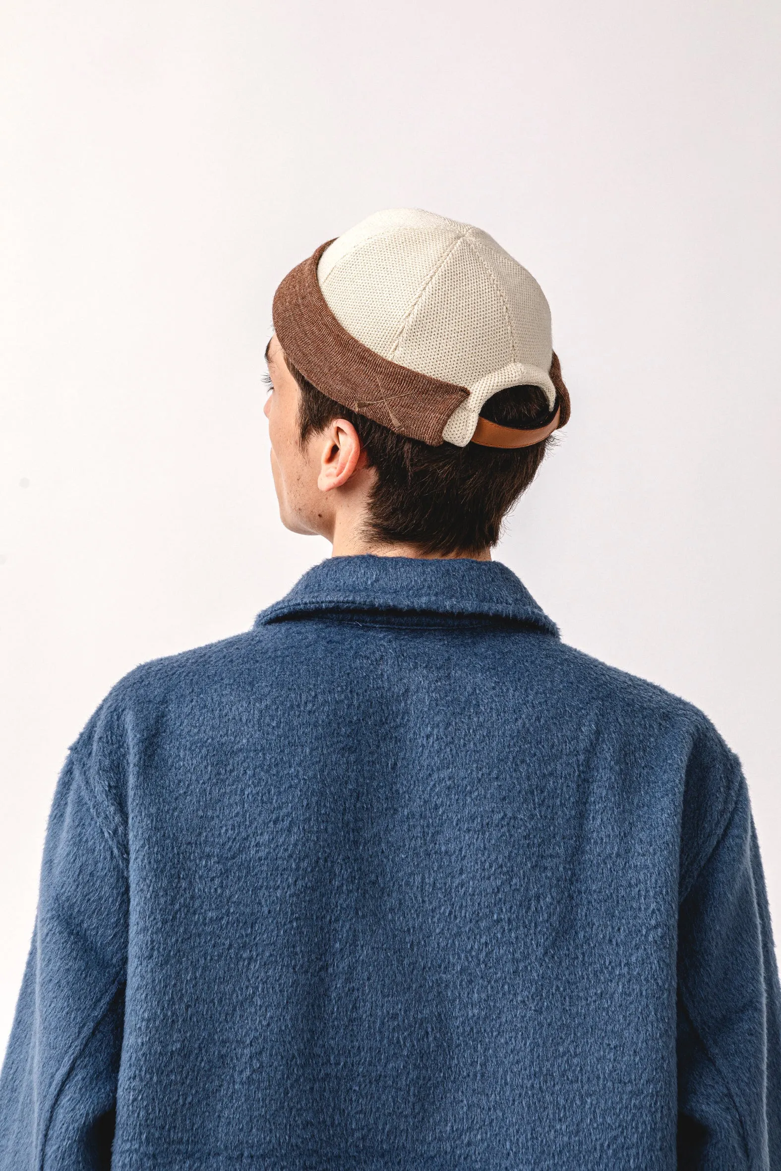 Bonnet Miki Docker Beanie Béton Ciré