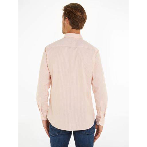 Tommy Hilfiger 1985 Oxford Stripe Skjorte, Rich Ochre/Optic White, L