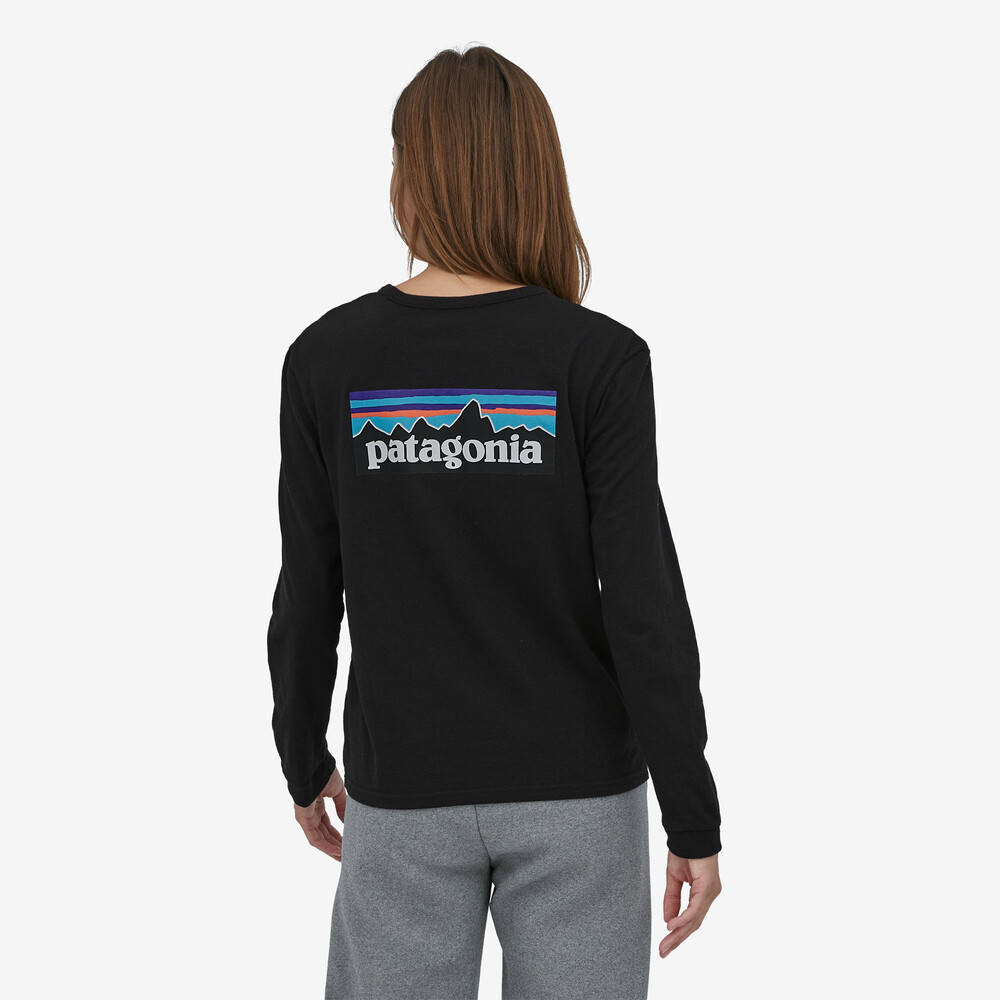 Damen Langarmshirt P-6 Logo Verantwortungs-Tee