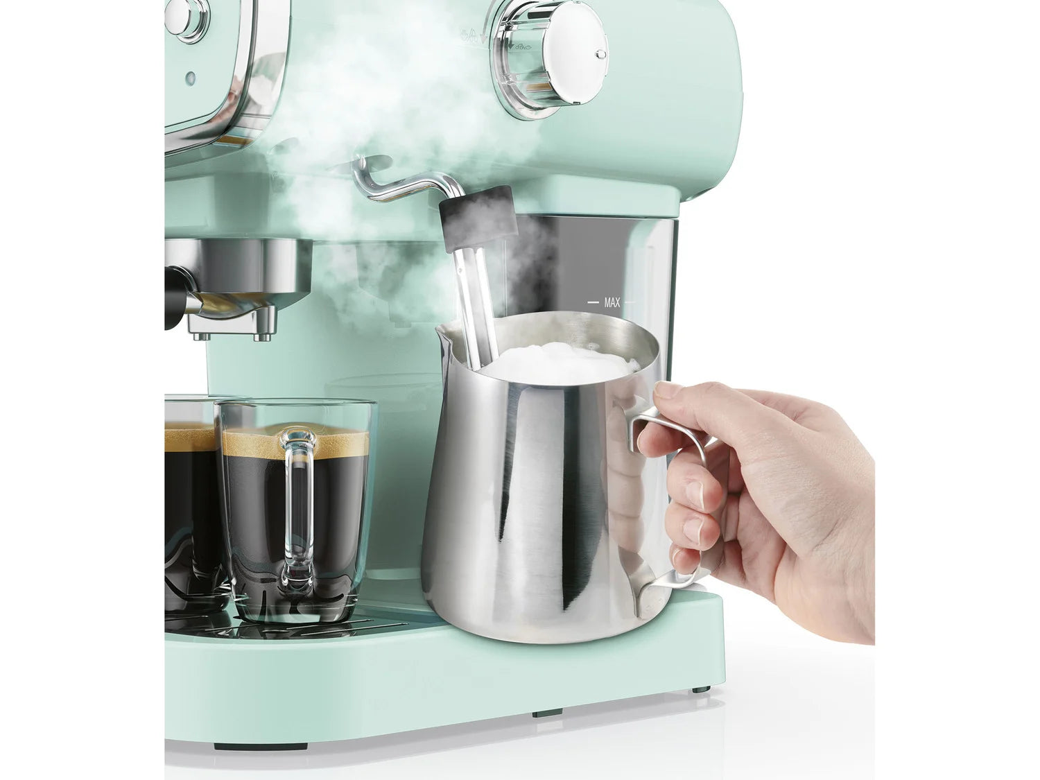 SILVERCREST&reg; KITCHEN TOOLS &raquo;SEM 1050 A2&laquo; espresso machine with portafilter system