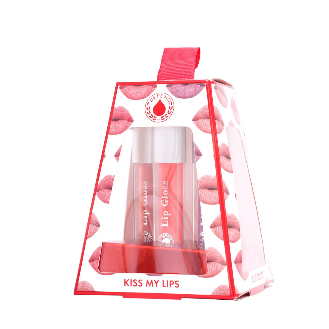 Lipgloss sett 3 stk