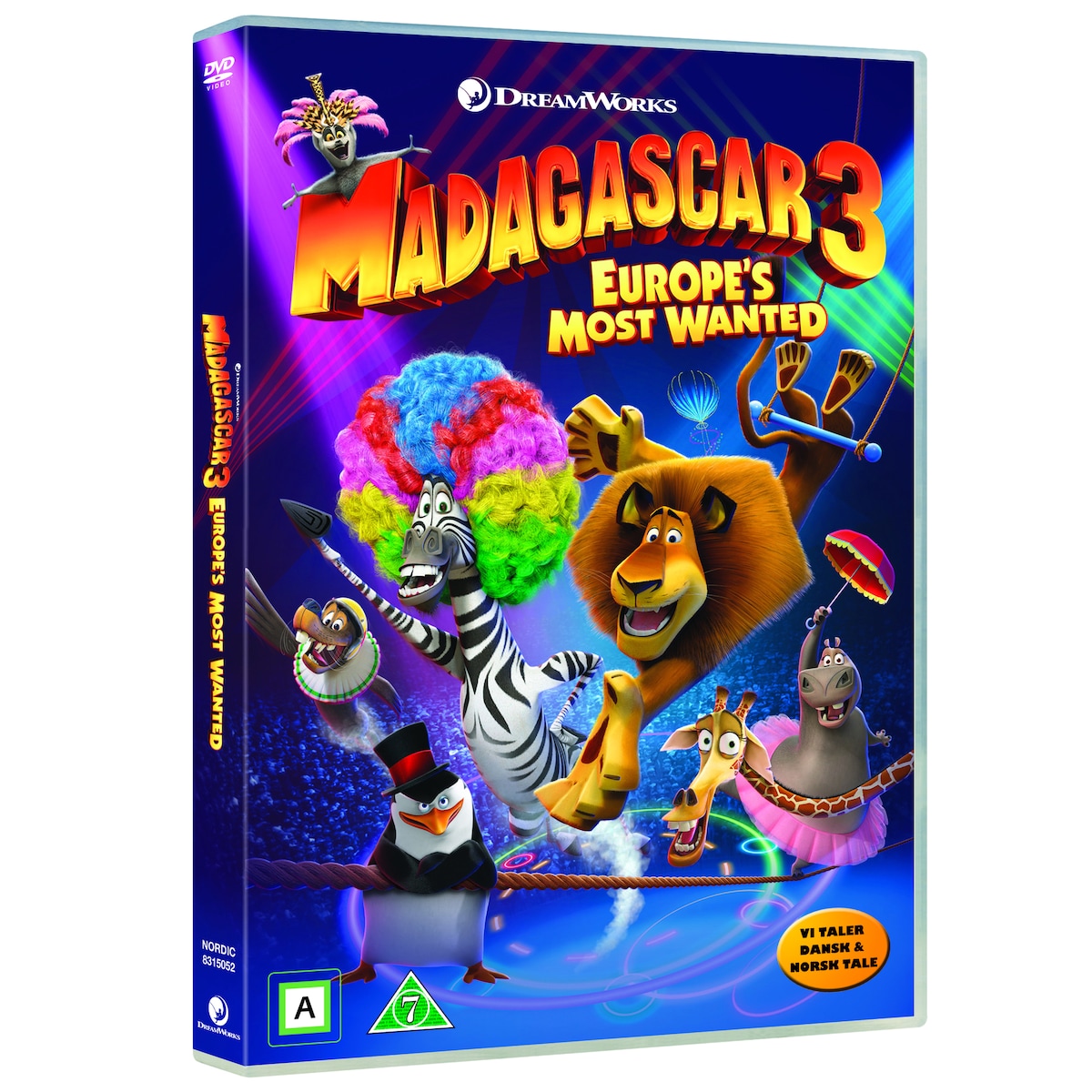 Madagascar 3: europe s most wanted (dvd)