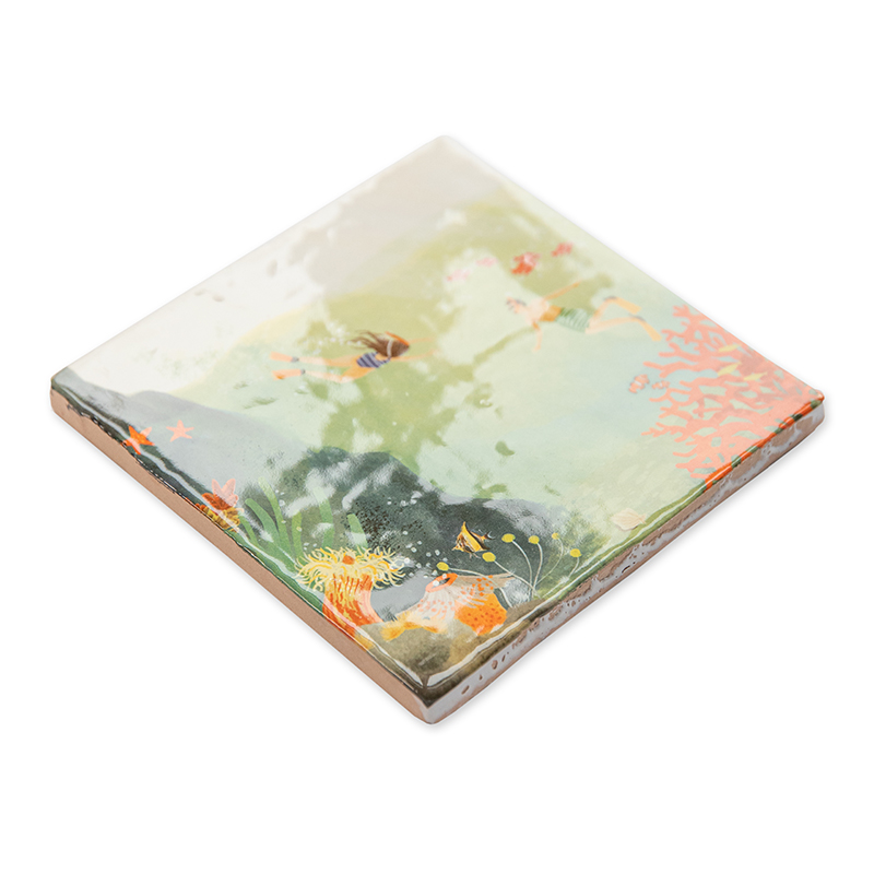 StoryTiles wandtegel Onderwaterwereld 10 x 10 cm