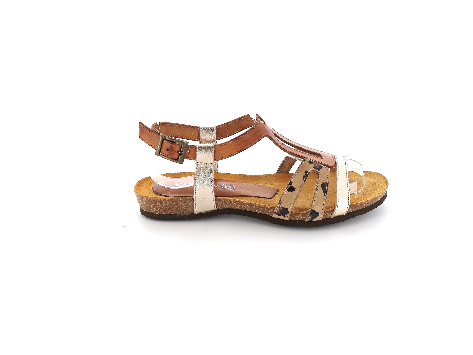 Xapatan-1535 Cuir Multi-Marron