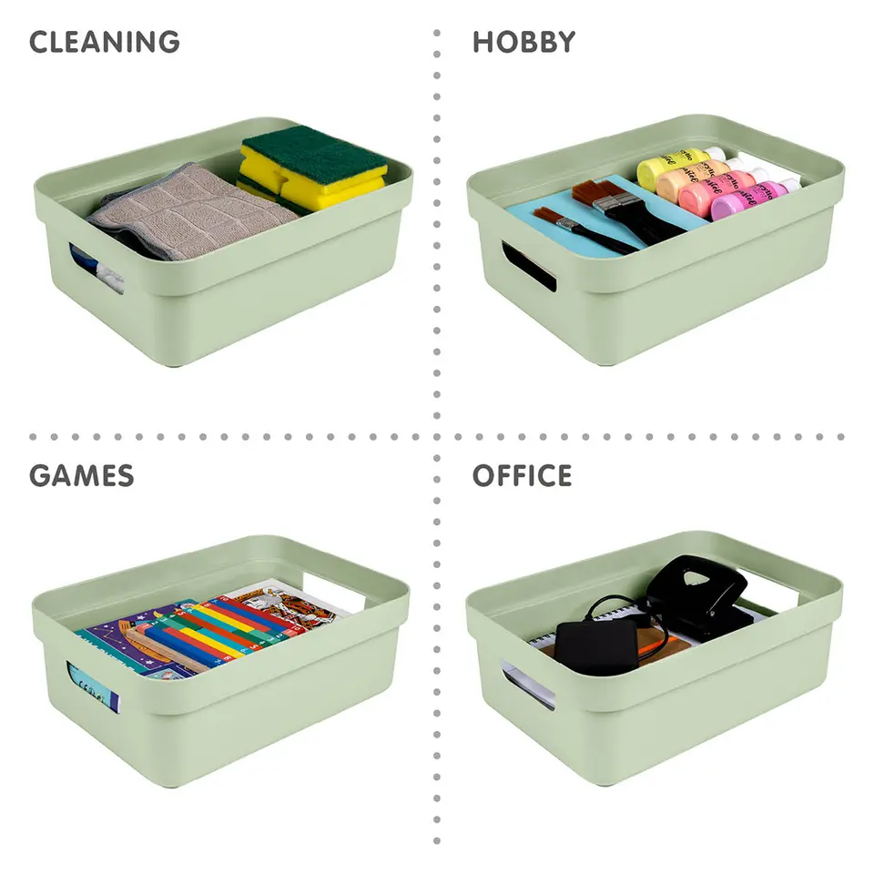 Sigma home opbergbox 9L groen