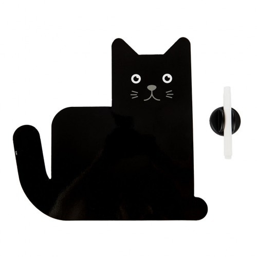 Quadro branco magnético para geladeira Balvi miau