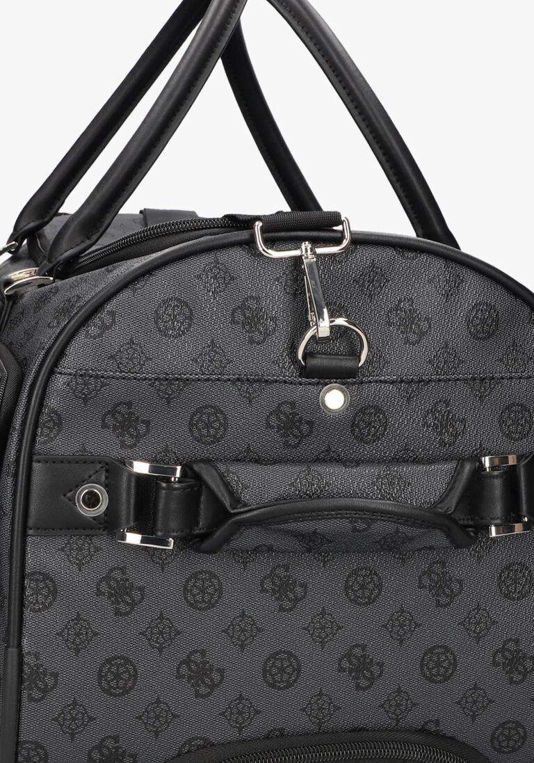 GUESS grijze guess weekendtas wilder wheeled duffel