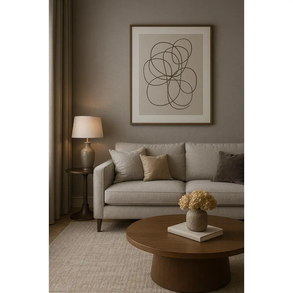 Dutch Wallcoverings Vliesbehang Linen & Textures uni - grijs - 10,05m x 53cm