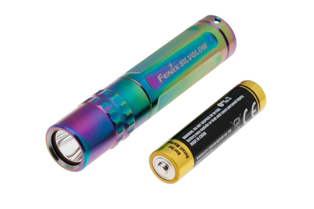 Fenix SILVGLOW-C colorblast, sleutelhangerzaklamp, 100 lumen