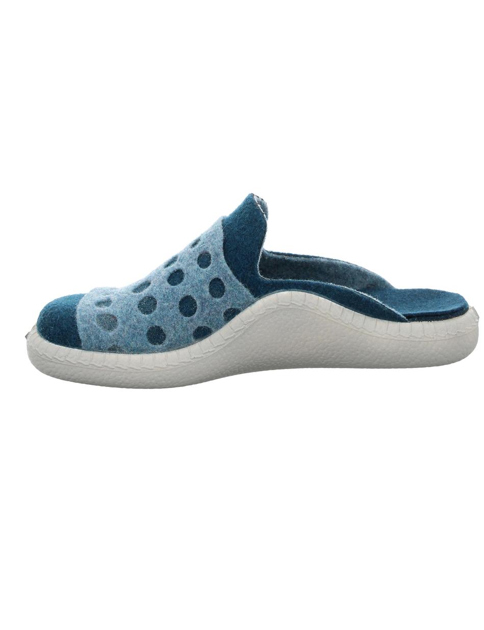 Hausschuh Monaco Damen 64, petrol-k