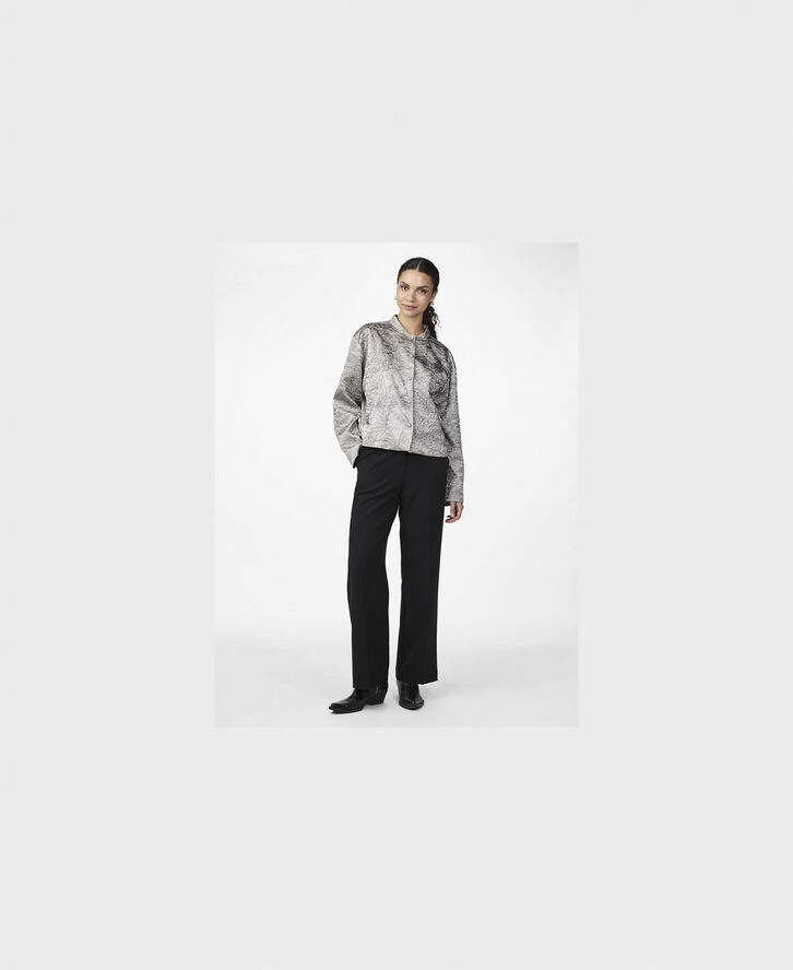 YAS YASSABINA LS BOMBER Storm gray