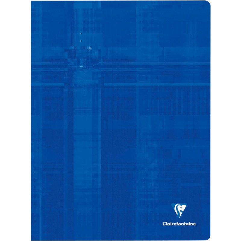 Cahier piqué Clairefontaine Metric A4+ 24 x 32 cm grands carreaux 96 pages