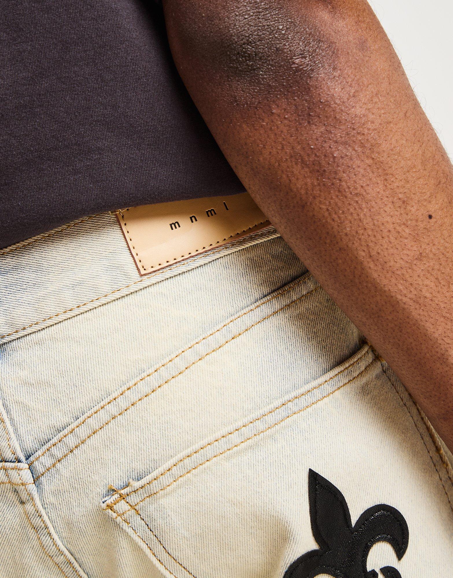 mnml Jean Straight Fleur Homme