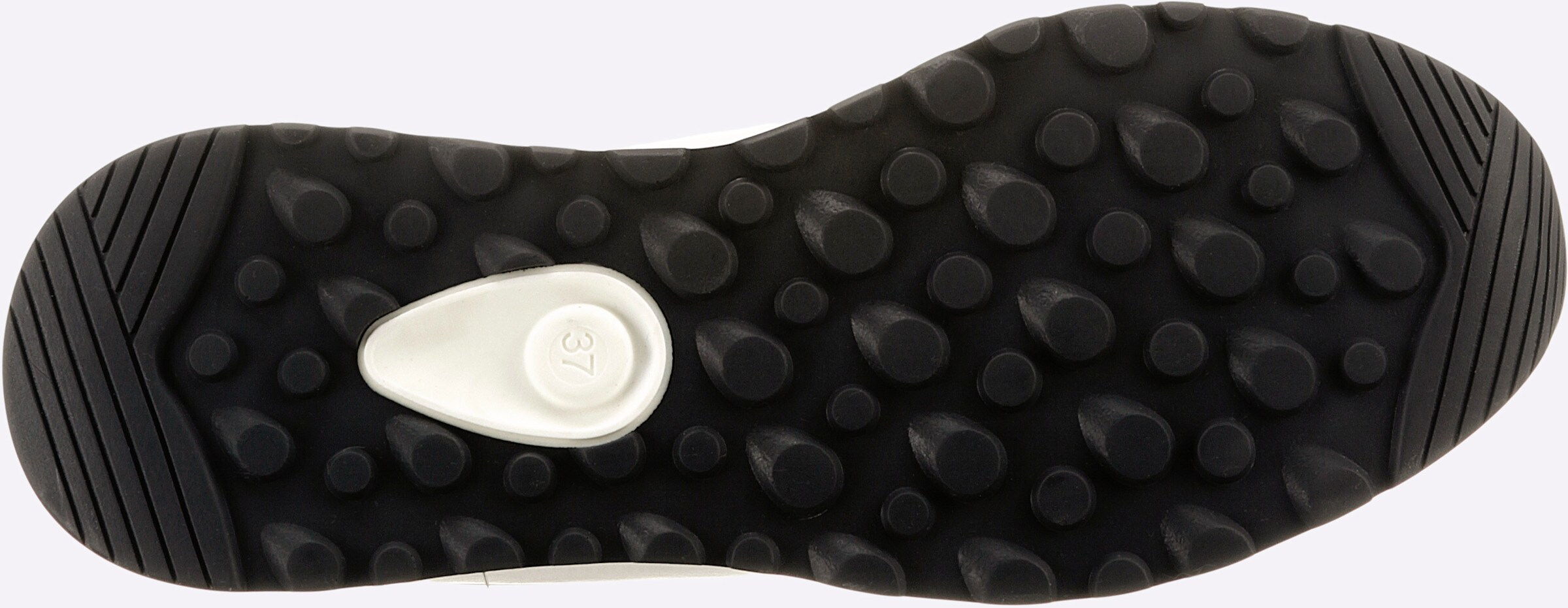 heine Sneaker in weiß-silberfarben