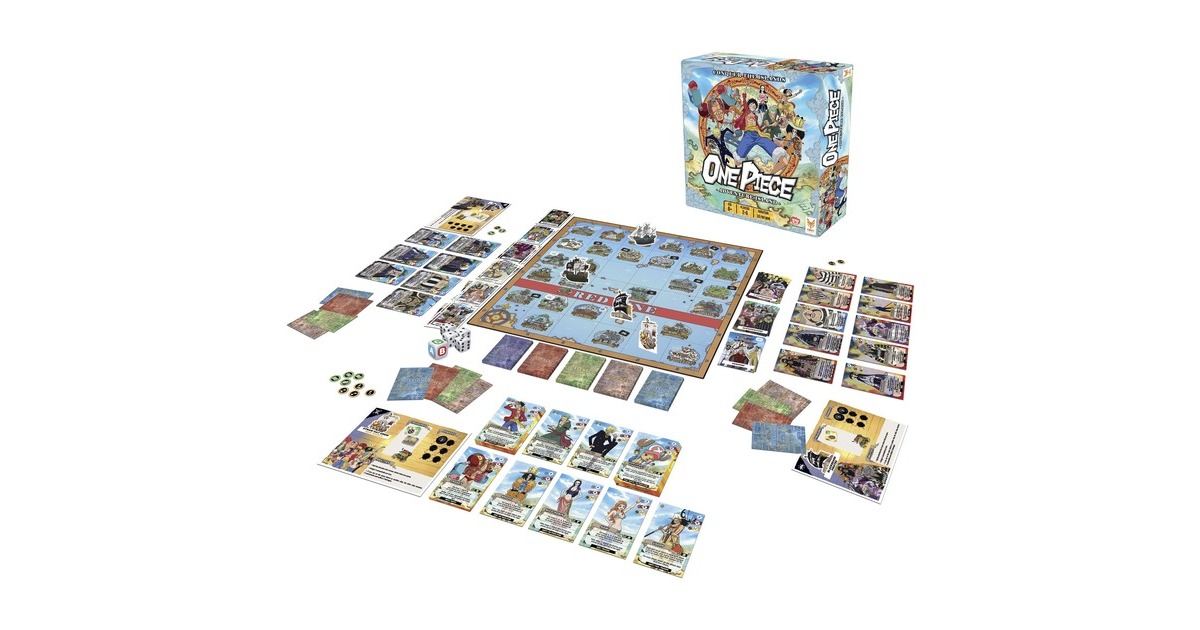 One Piece Board Game - Adventure Island Bordspel  (Engels, 2 - 6 spelers, 30 - 90 minuten, Vanaf 8 jaar)