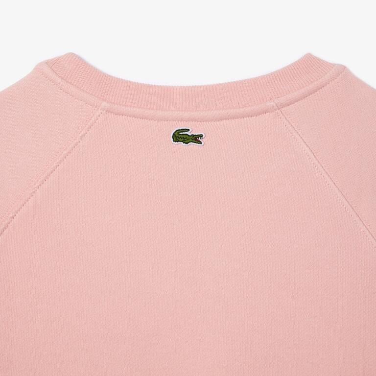 Sweatshirt Jogger relaxed fit avec broderie signature Sweatshirts - Rose - Lacoste - Femme