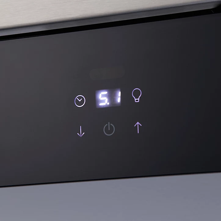 Hotte encastrable connectée GoodHome GHIH80, 80 cm