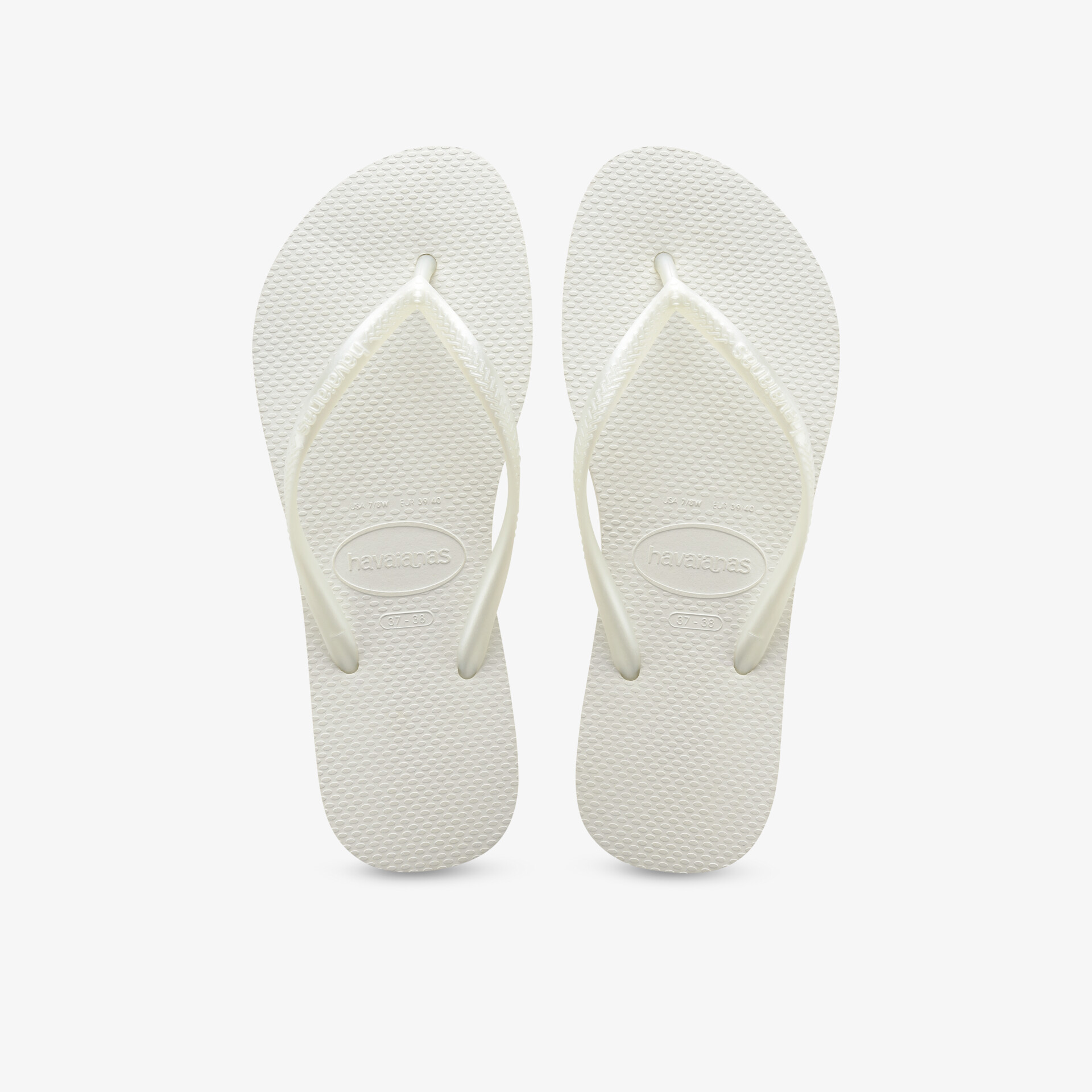 havaianas Damen Zehentrenner weiß