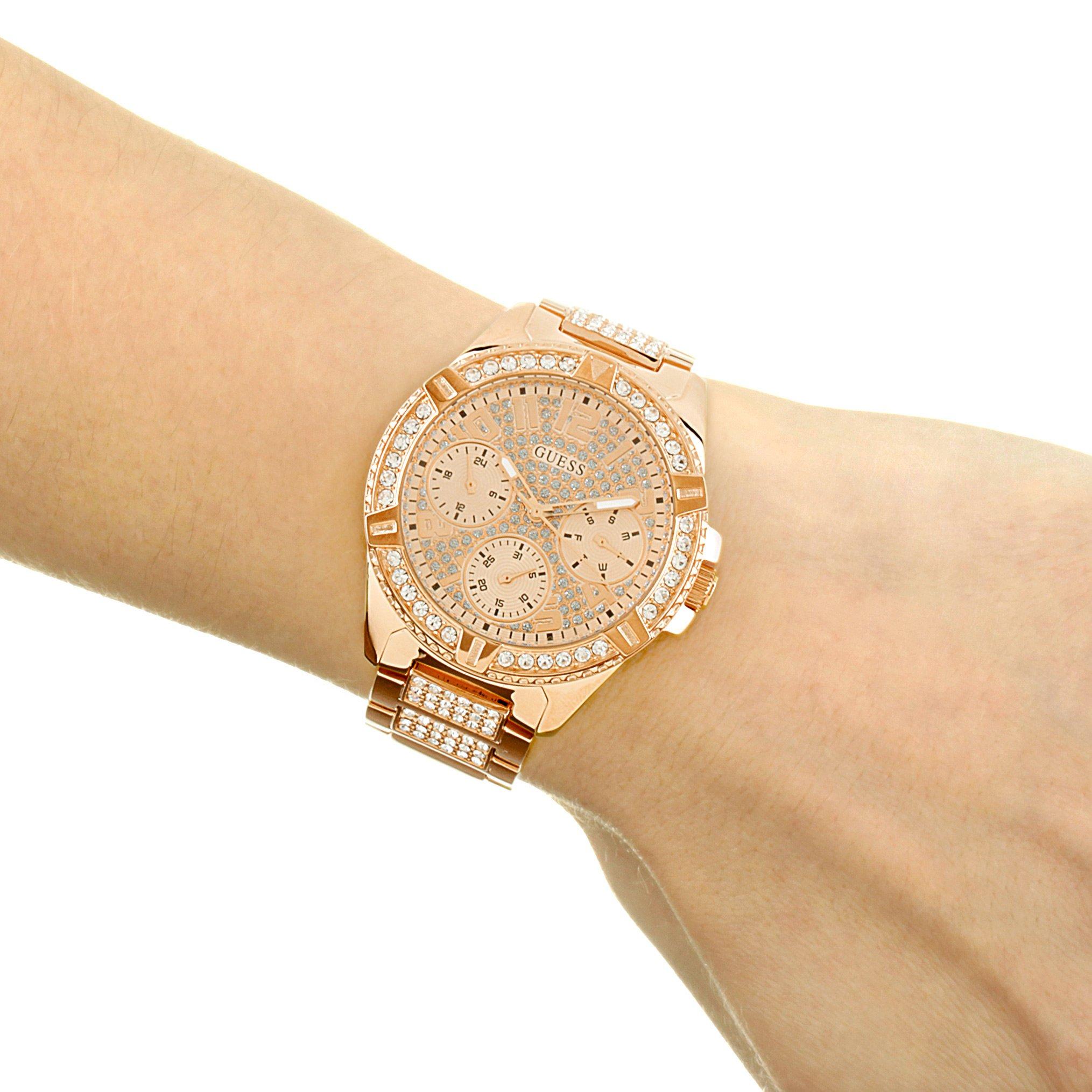 Guess Stainless Steel Fashion Analogue Quartz Watch