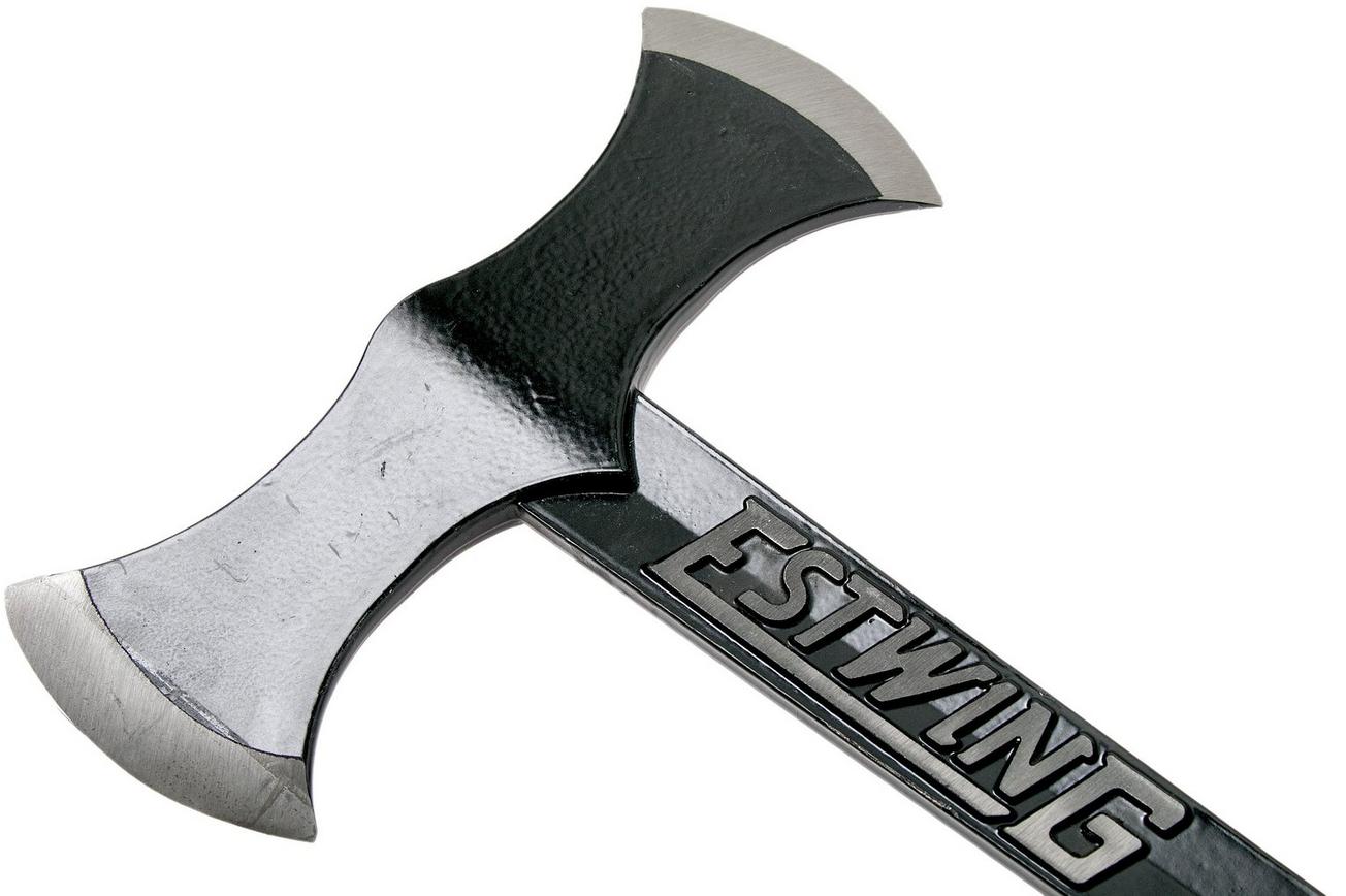 Estwing Black Eagle Leather Double Bit werpbijl EDBA