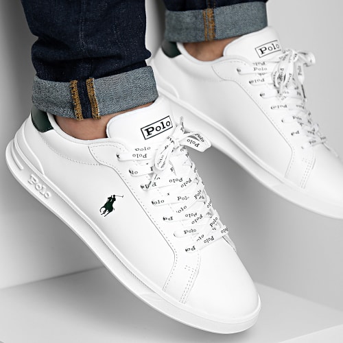 Baskets Heritage Court II Blanc Vert