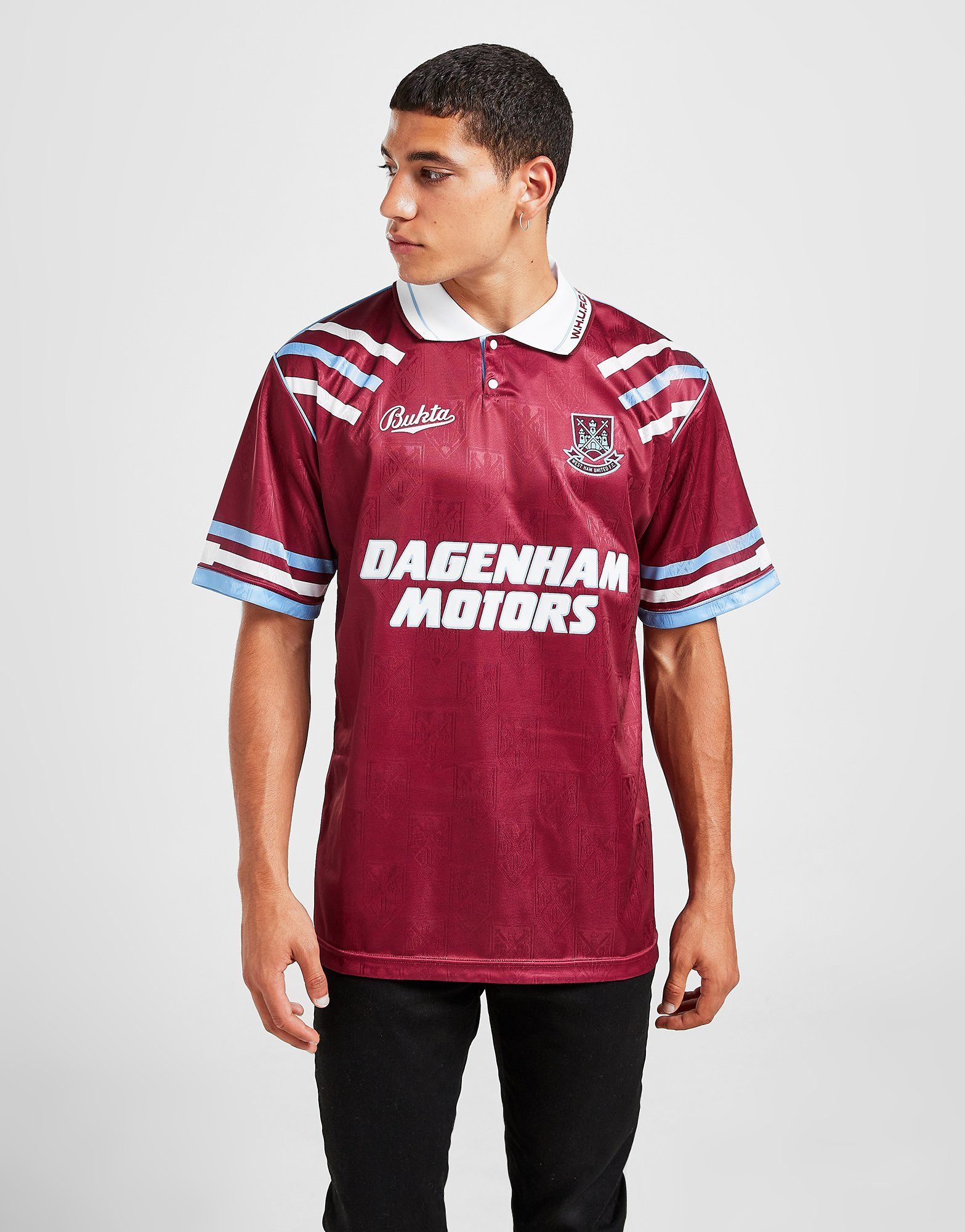 Score Draw Maillot Domicile West Ham United '92 Retro Homme