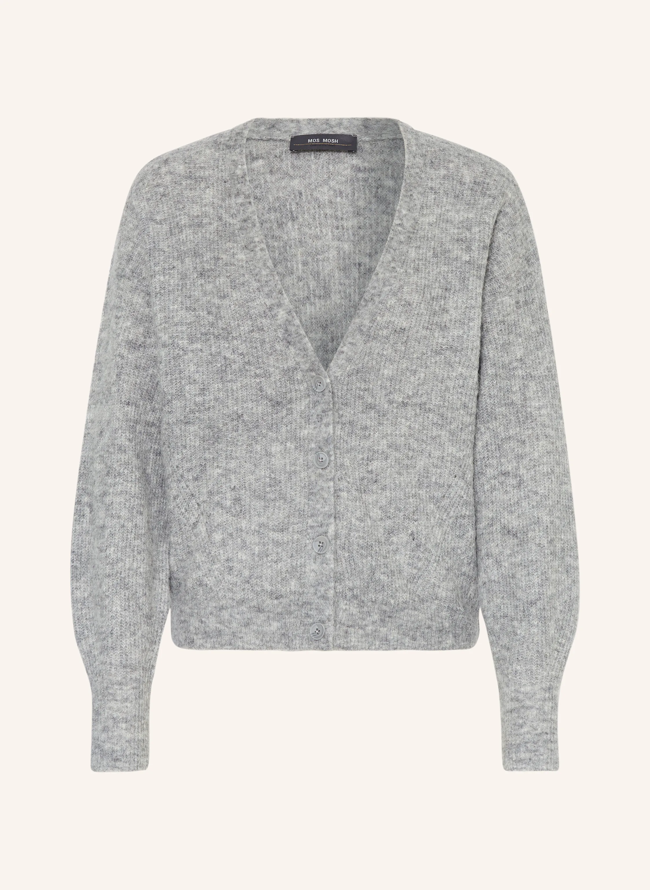 MOS MOSH Oversized-Strickjacke THORA mit Alpaka