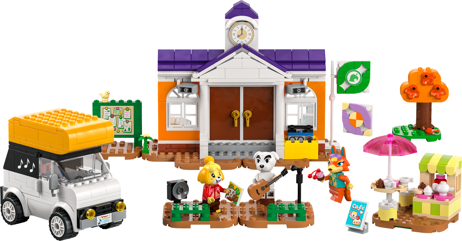 LEGO - Animal Crossing - K.K.'s koncert på bytorvet (77052)