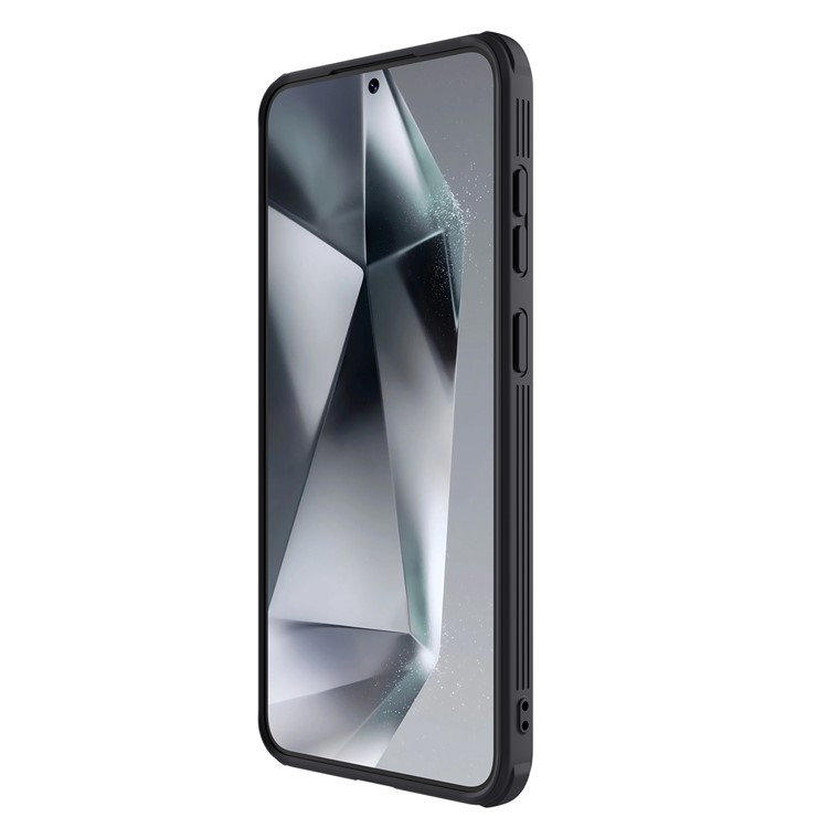 Samsung Galaxy S25 Schutz Hülle Cam-Slider Kameraschutz   MagSafe-Modul - Schwarz