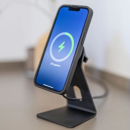 Support Smartphone SP Connect Pour bureau avec chargeur intégré - Noir