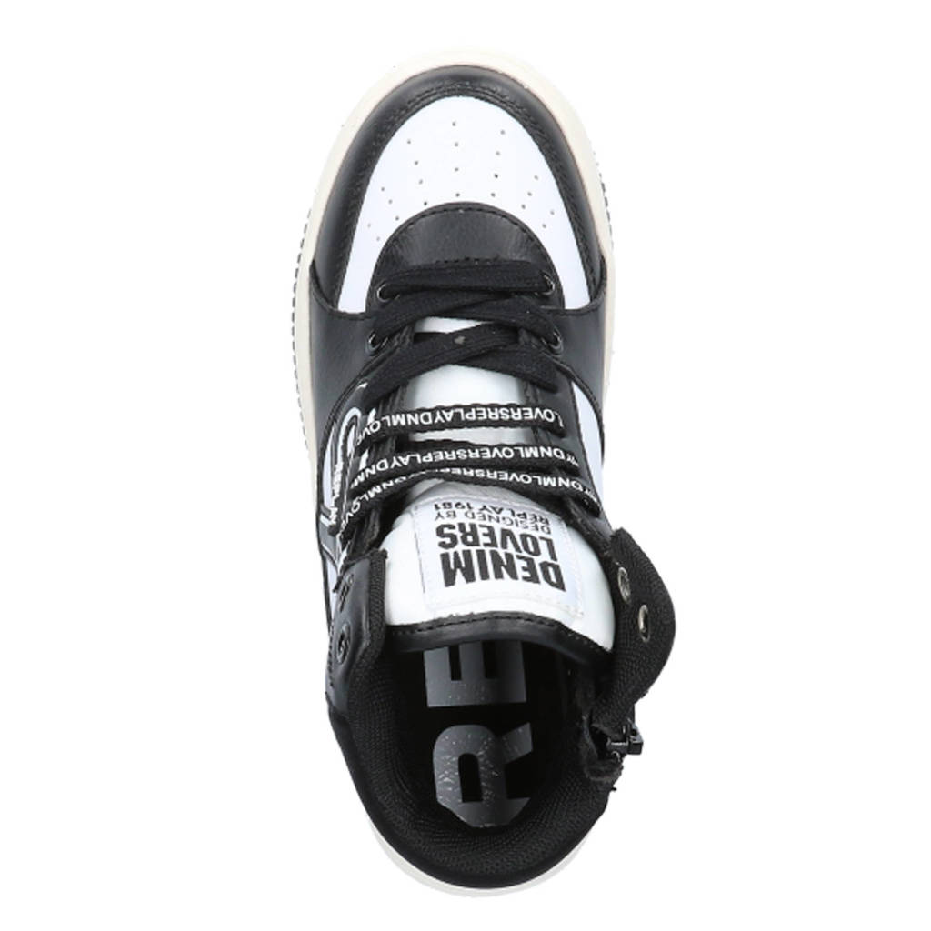 REPLAY sneakers zwart/wit
