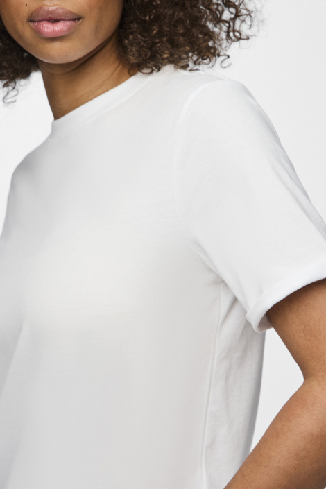 Pieces witte dames t-shirt