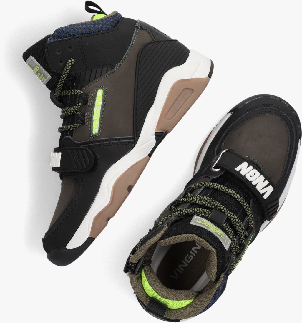 VINGINO groene vingino hoge sneaker raoul mid