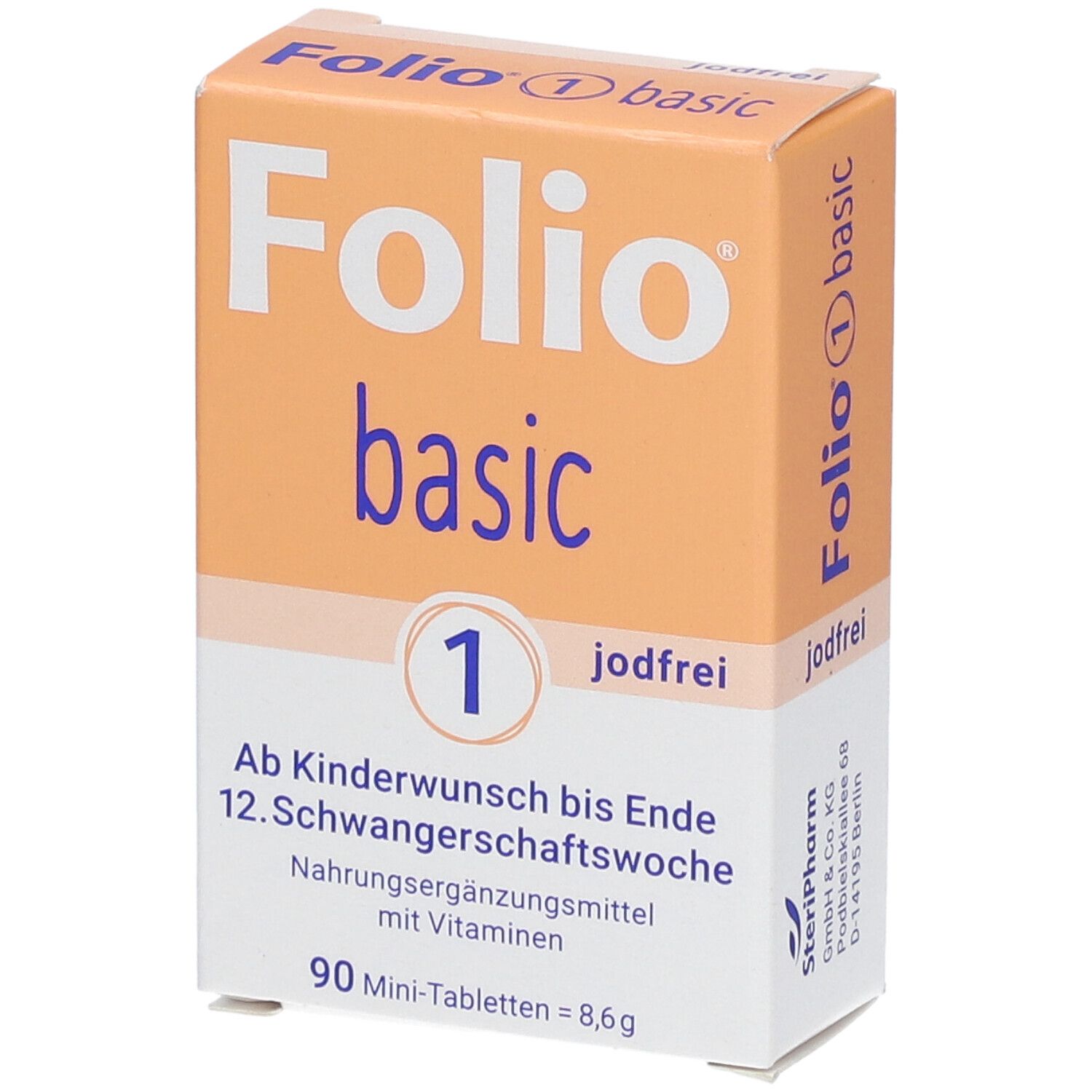 FOLIO 1 basic jodfrei Filmtabletten