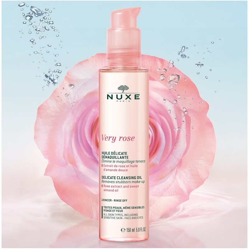 Nuxe Very Rose Delicate Cleansing Oil 150 ml