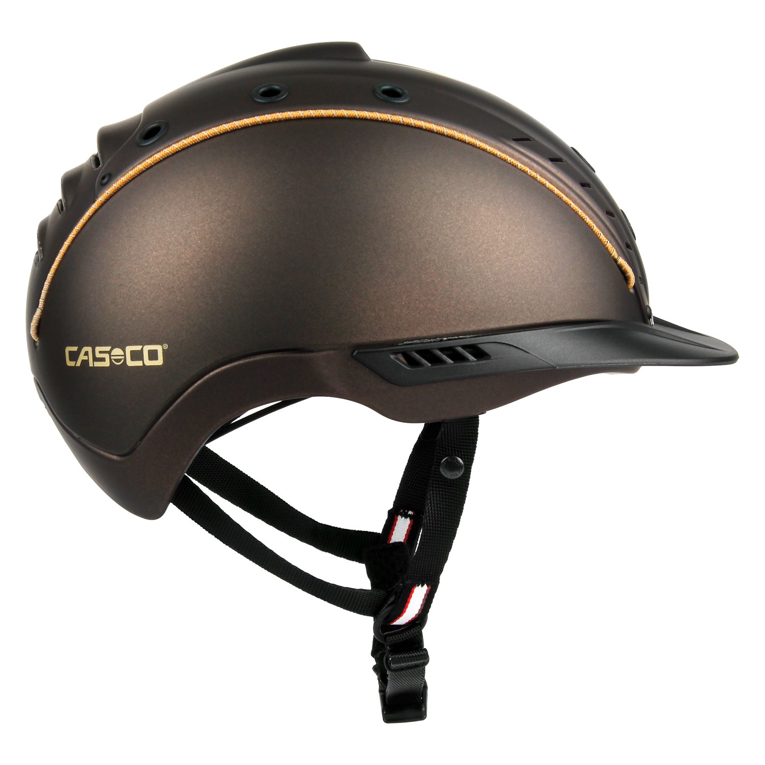 CASCO Reithelm Mistrall-2  - dunkelbraun