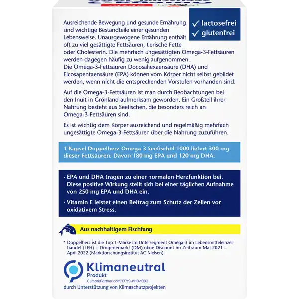 aktiv Omega-3 Seefischöl 1000